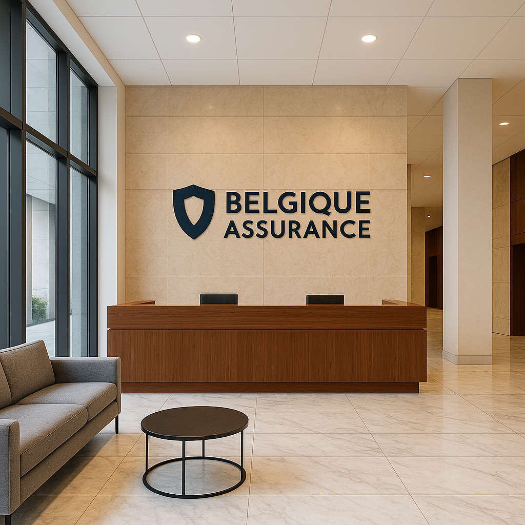 Assurance sinistre prise en charge A car driving through a flooded street next to a building