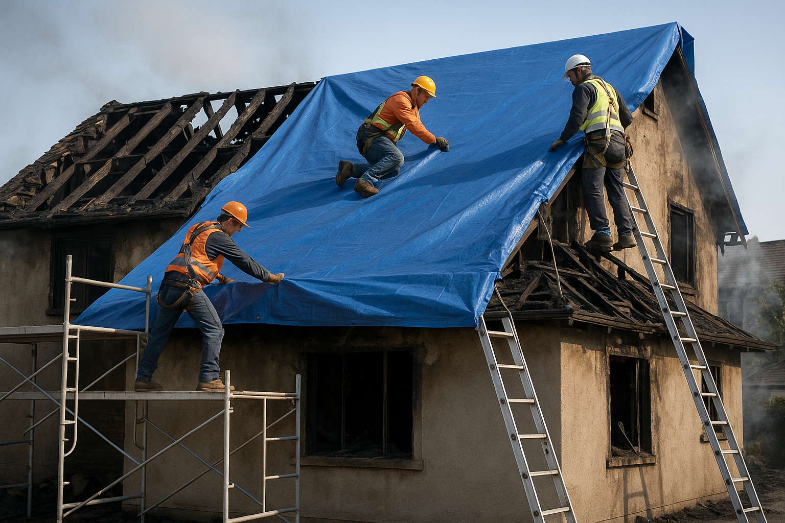 Securisation après sinistre incendie sécurisation toiture après sinistre incendie assurances